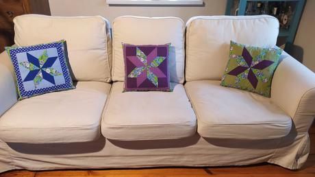 Patchwork  vankúše, 