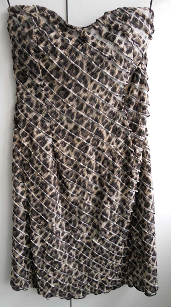 Leopardie šaty, amisu,38