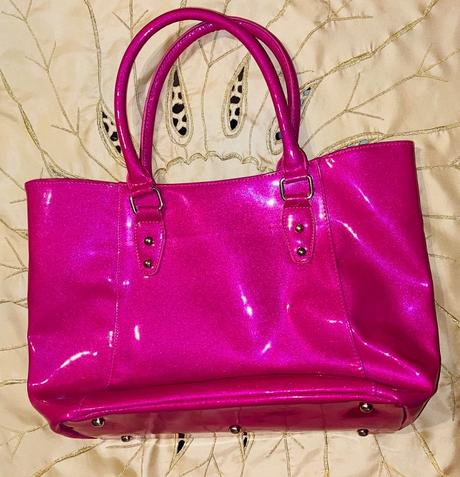 Lakovaná kabelka roberto cavalli, roberto cavalli