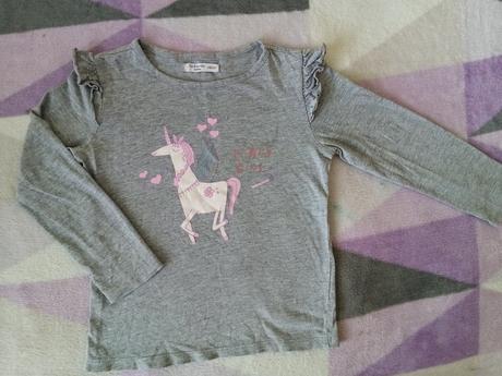 Tričko 116 s jednorozcom, sinsay,116