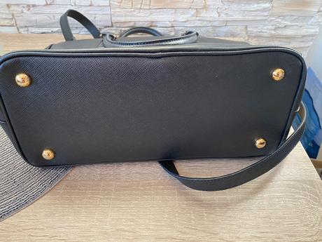 Original prada saffiano lux galleria double zip, prada
