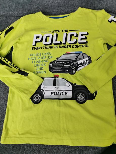 Tričko polícia 6-7rokov, dopodopo,122