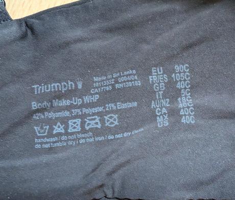 Podprsenka triumph, triumph,90c