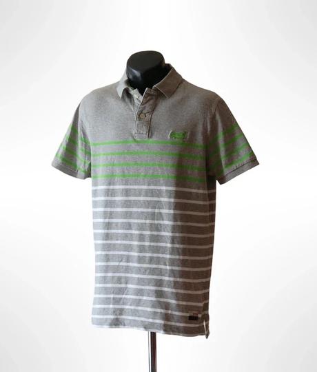 Pánske polo tričko superdry the breton stripe, superdry,xl