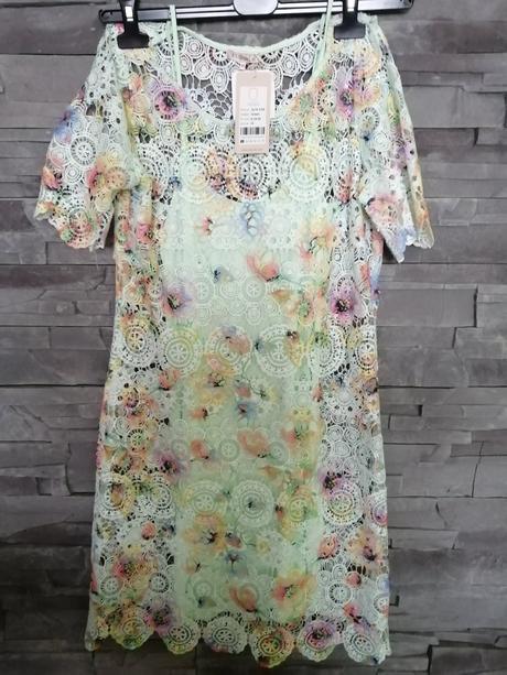 Farebné značkové šaty, 36 / 38 / m / s