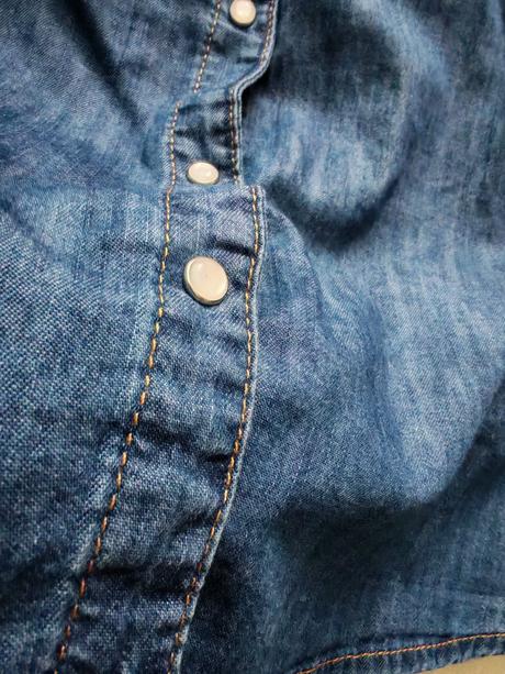 Košeľa s riflovým vzhľadom, sinsay,xs