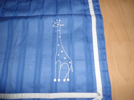 Modra suprava obliecok do kočíka, šírka (cm): 45,dĺžka (cm): 50