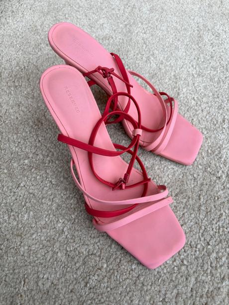 Ružové sandále, reserved,38