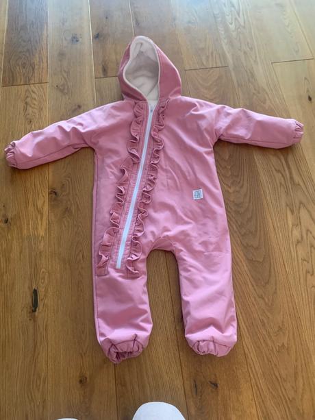 Little people zimná softshellová kombinéza 104/110, little people,110