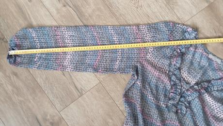 Tenká polopriehľadná blúzka (už s poštovným), m