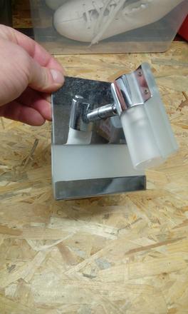 Malá nástenna lampa plus žiarovky, 