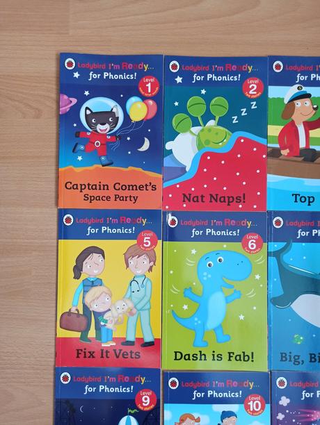 Ladybird - i am ready for phonics 1-12, 