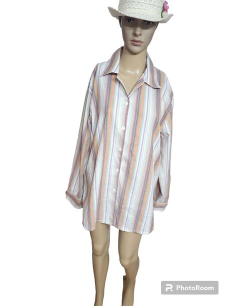 Pánska pásikavá košeľa, l