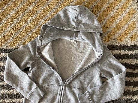 Zateplená mikina 134/140, h&m,134