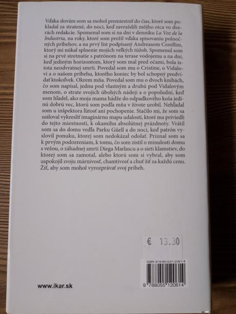 Carlos ruiz zafón - anjelská hra,