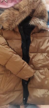 Zimná vetrovka nenosena obojstranná chlapec/dievca, lusa,128