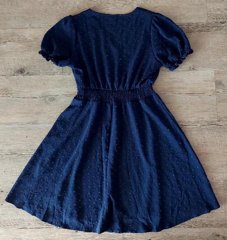 Modré letné šaty, 36