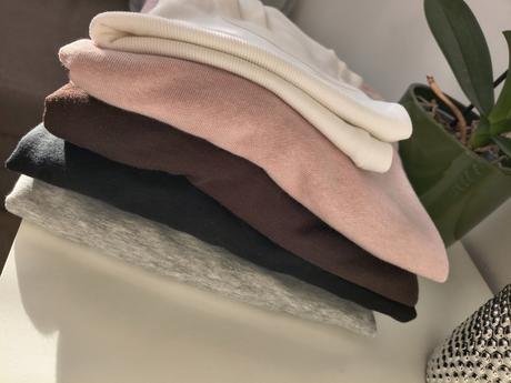 Čierna a sivá basic bavlnené mikiny l-xl, h&m,xl