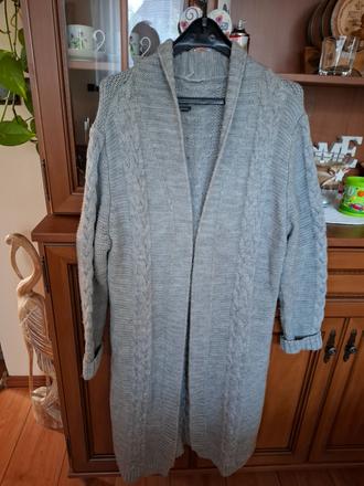 Dlhý sveter kardigán, 