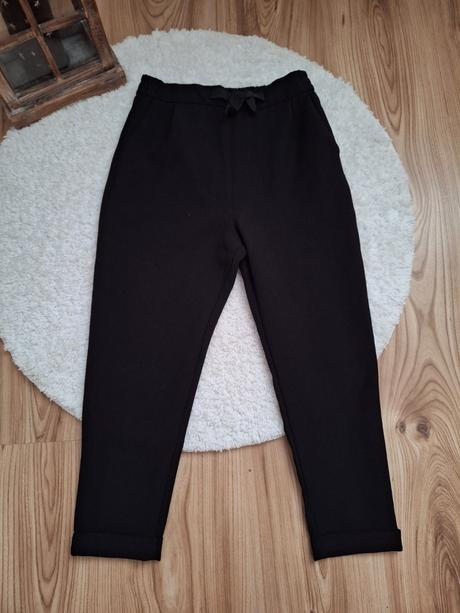 Elegantné nohavice s mašľou, h&m,134