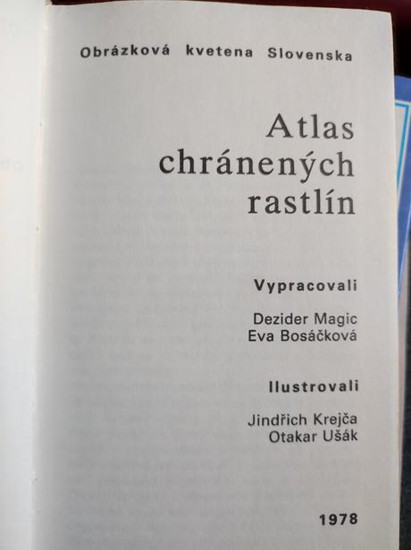 Atlas chránených rastlín, r. 1978, 