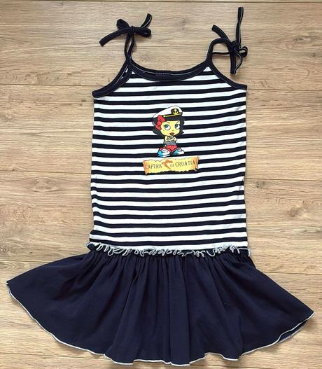 Dievčenské veľ.152/12r.,blu captain of croatia, 152