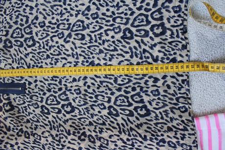 Modra tigria tunika, top stav, vel. s-m, amisu,s