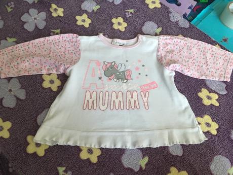 Pyžamkové tričko s jednorožcom, ergee,80