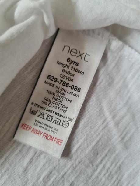 Tricko a otocnymi flitrami, next,116