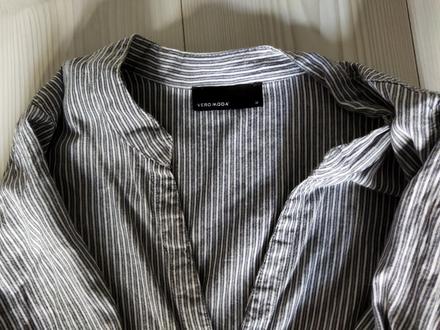 Vero moda košeľa s pásikmi, vero moda,m