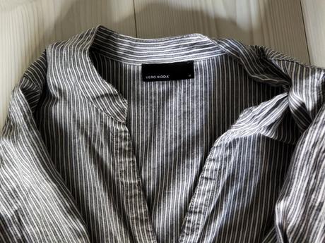Vero moda košeľa s pásikmi, vero moda,m