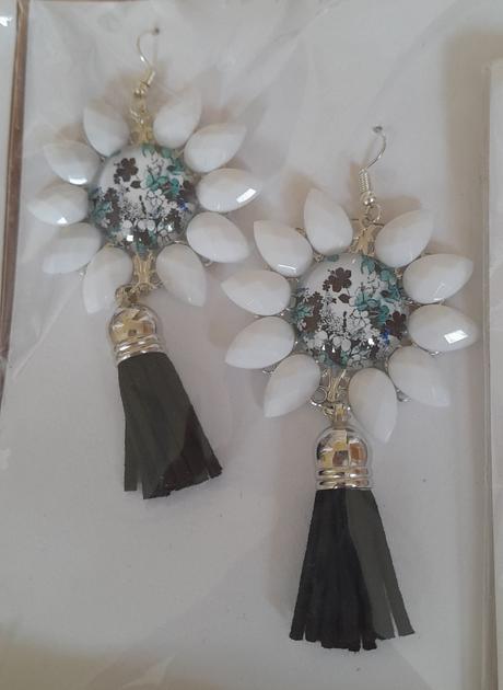 Handmade náušnice so strapcami, 