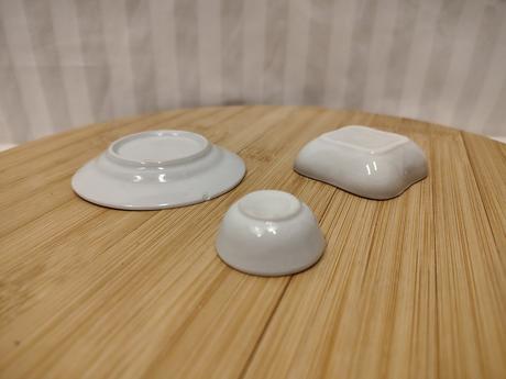Vintage mini porcelán pre bábiky tulipán 3 ks 70.r,