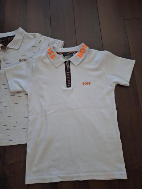 Tricka s limcekom boss v 10-11rokov, hugo boss,140