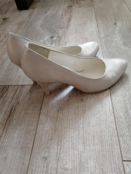 Strieborné lodičky 41, 41