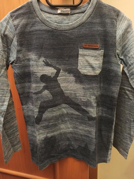 Tričko v denimovom vzhľade, 140