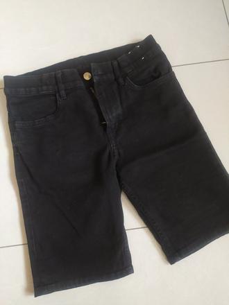 Riflové kraťasy, denim,146