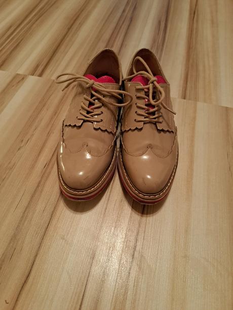 Lakované mokasiny, zara,37
