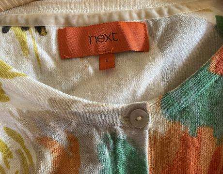 Kvetový sveter zn. next v. 34, next,34