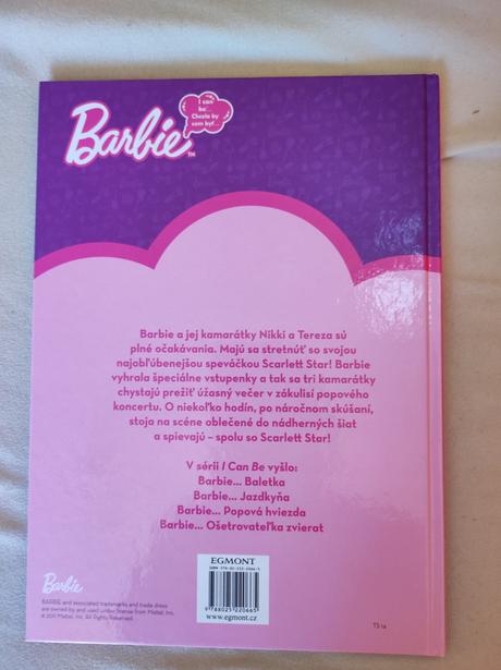 Kniha barbie - popová hviezda, 