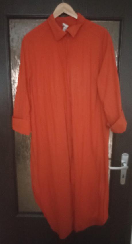 Košeľové šaty, h&m,xxl