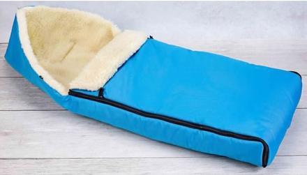 Fusak ovčie rúno s otvormi na bezp. pásy 120cm,