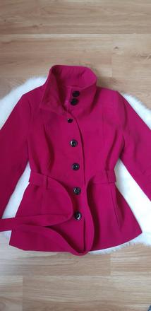Ružový kabát f&f, f&f,40