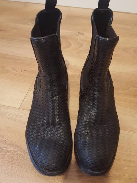 Kozene kotnikove cizmy, 40