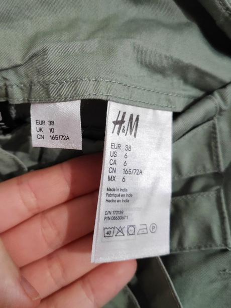 Šortky s vysokým pásom h&m, h&m,m