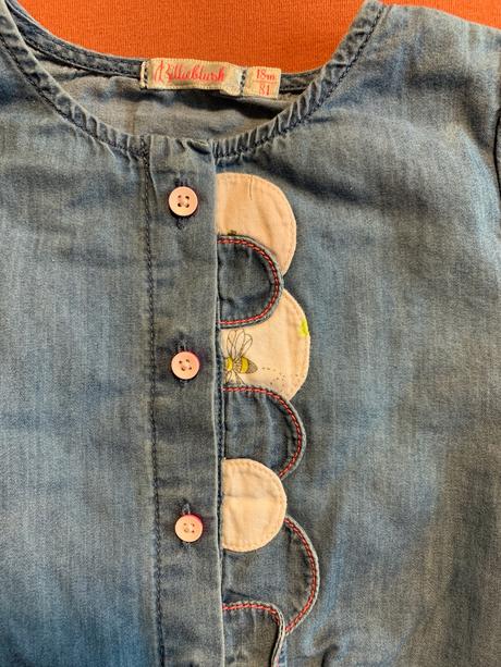 Billieblush riflový overal, 80