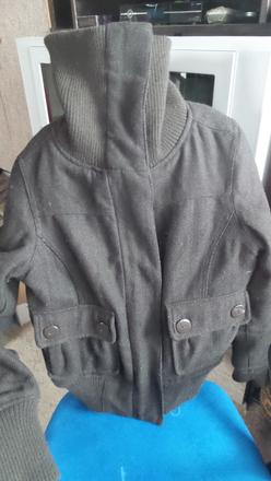 Hneda trendy bunda za symbolicku cenu, amisu,34