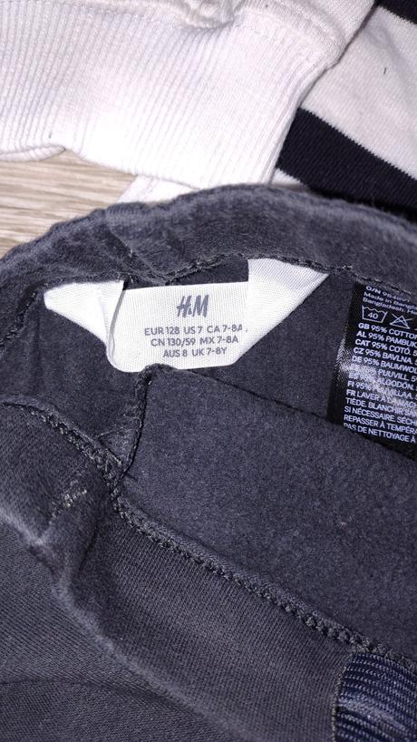 Mikina zara+ legíny h&m, zara,128
