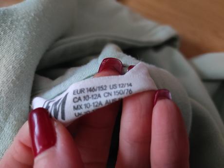Mikina s kapucňou, h&m,152