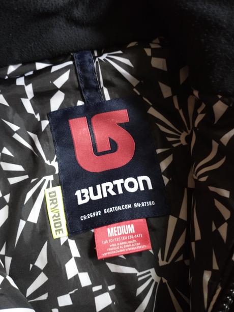 Snowboard / lyziarska bunda burton, vel. 136/147, burton,140